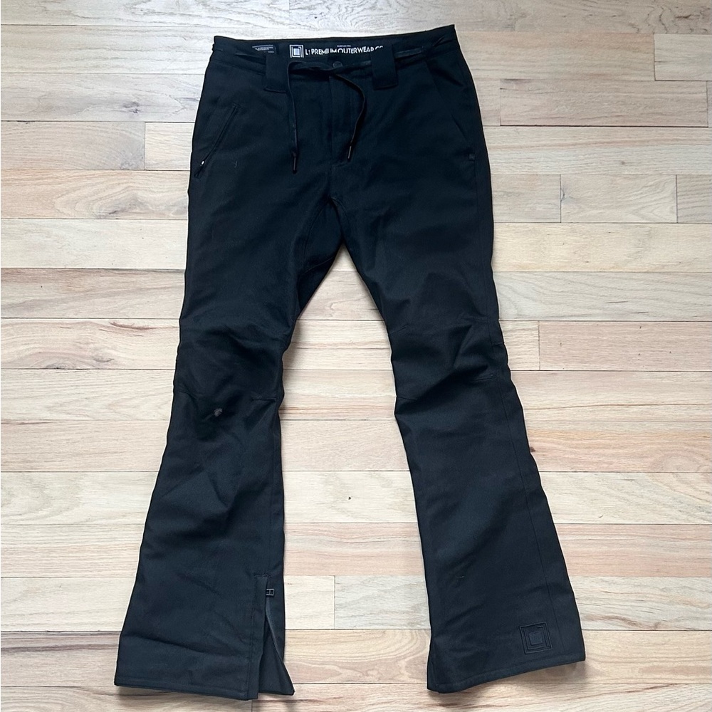 L1 Skinny Twill Pant Medium Men Black